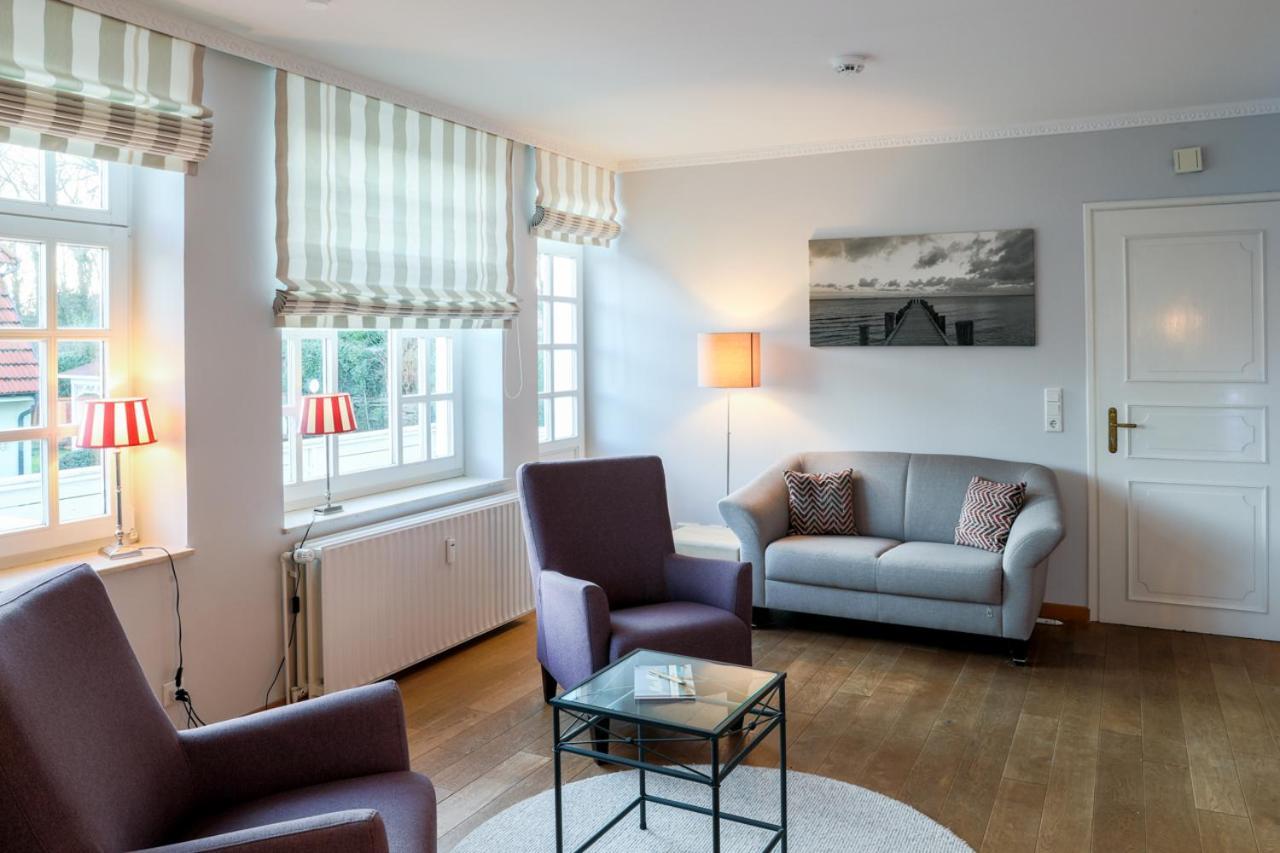 Villa Friedericia, Wohnung 3-Hochparterre Links Wyk auf Föhr Kültér fotó