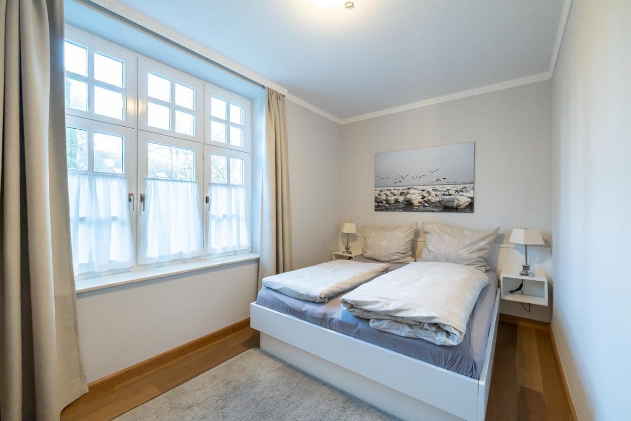 Villa Friedericia, Wohnung 3-Hochparterre Links Wyk auf Föhr Kültér fotó